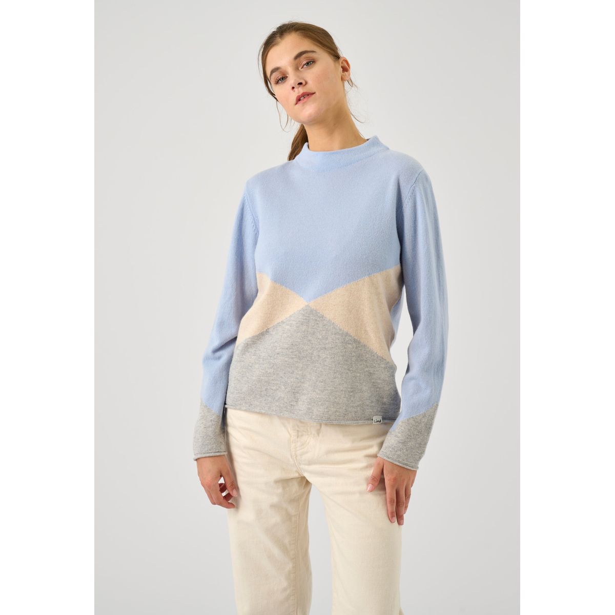 Lifilica - Light Blue Melange - Bluse - M