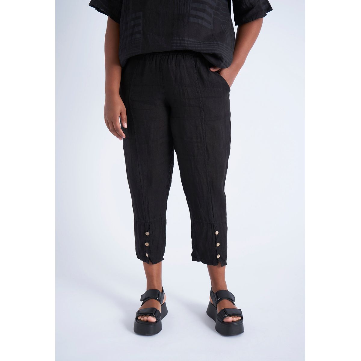 Pont Neuf - Bukser - Pnbonni - Black - Xs/36-38