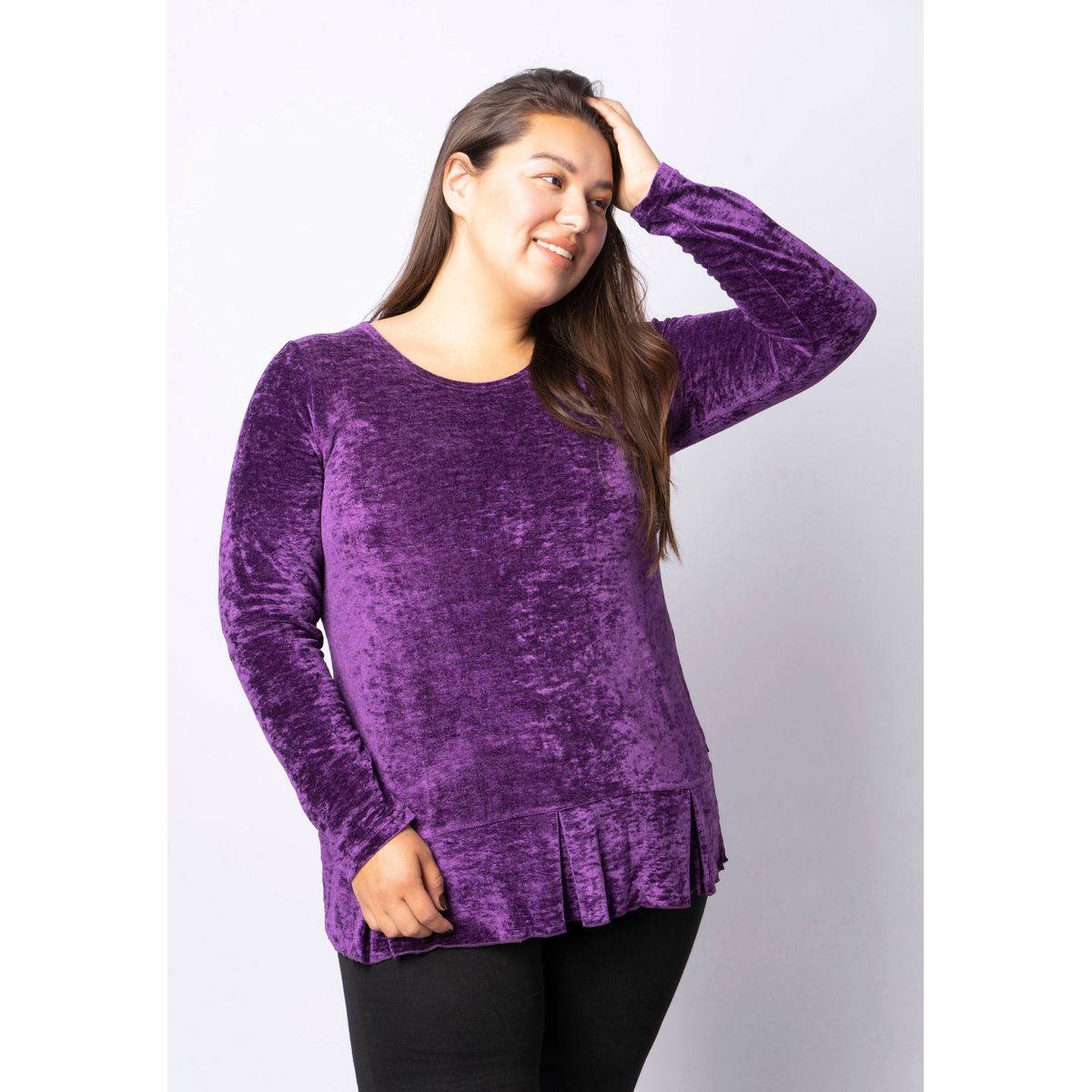 Pont Neuf - Bluse - Pnelza - Purple - Xs