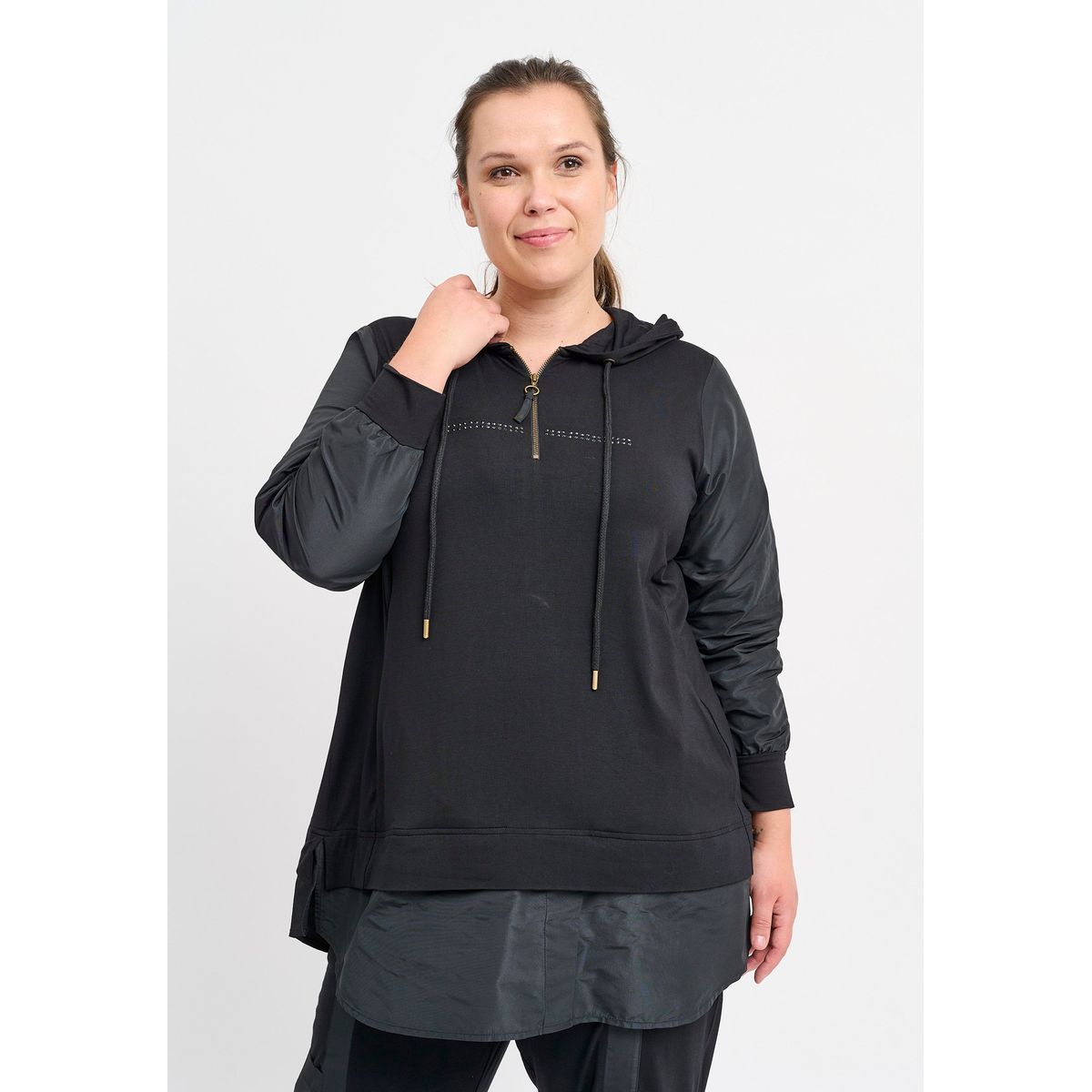 Pont Neuf - Bluse - Pnenya - Black - 3xl/54-56