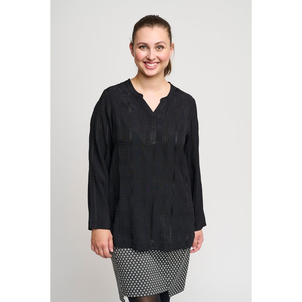 Pont Neuf - Bluse - Pnfrancy - Black - M