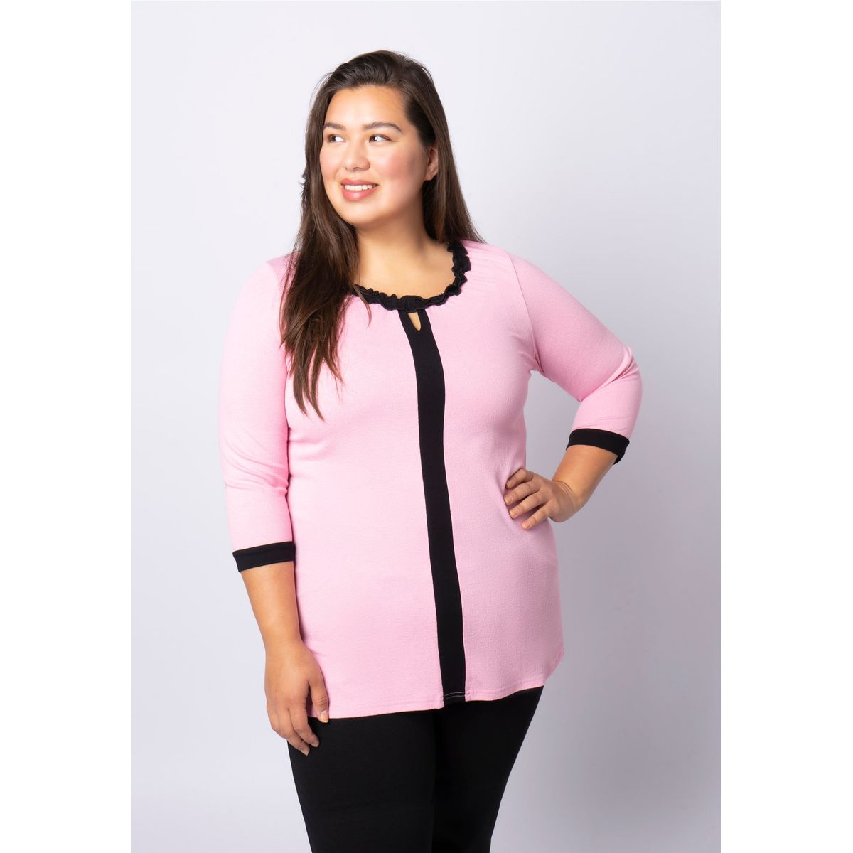 Pont Neuf - Bluse - Pnheike - Bright Rose - Xs