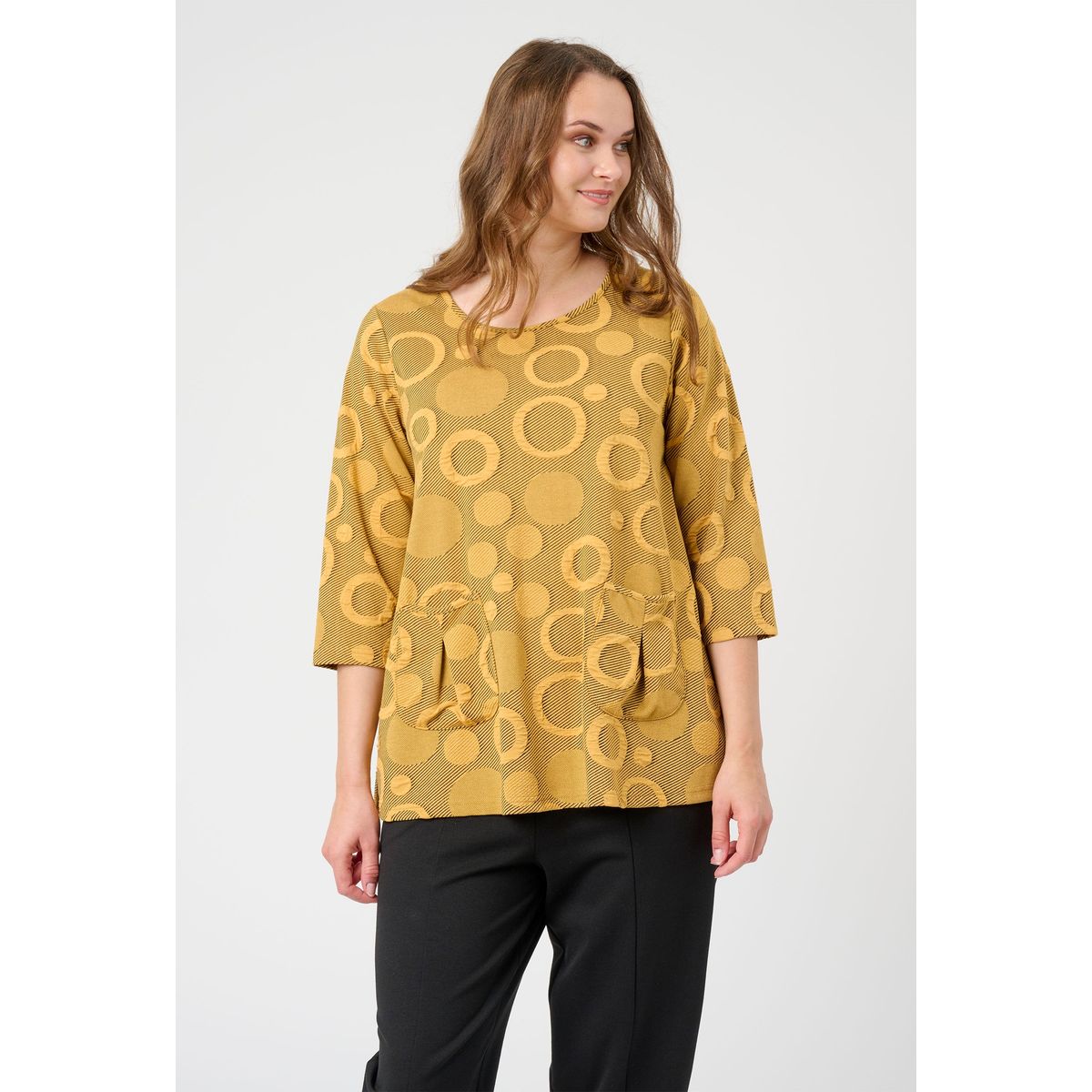 Pont Neuf - Bluse - Pnlotte - Warm Yellow - Xl/48-50