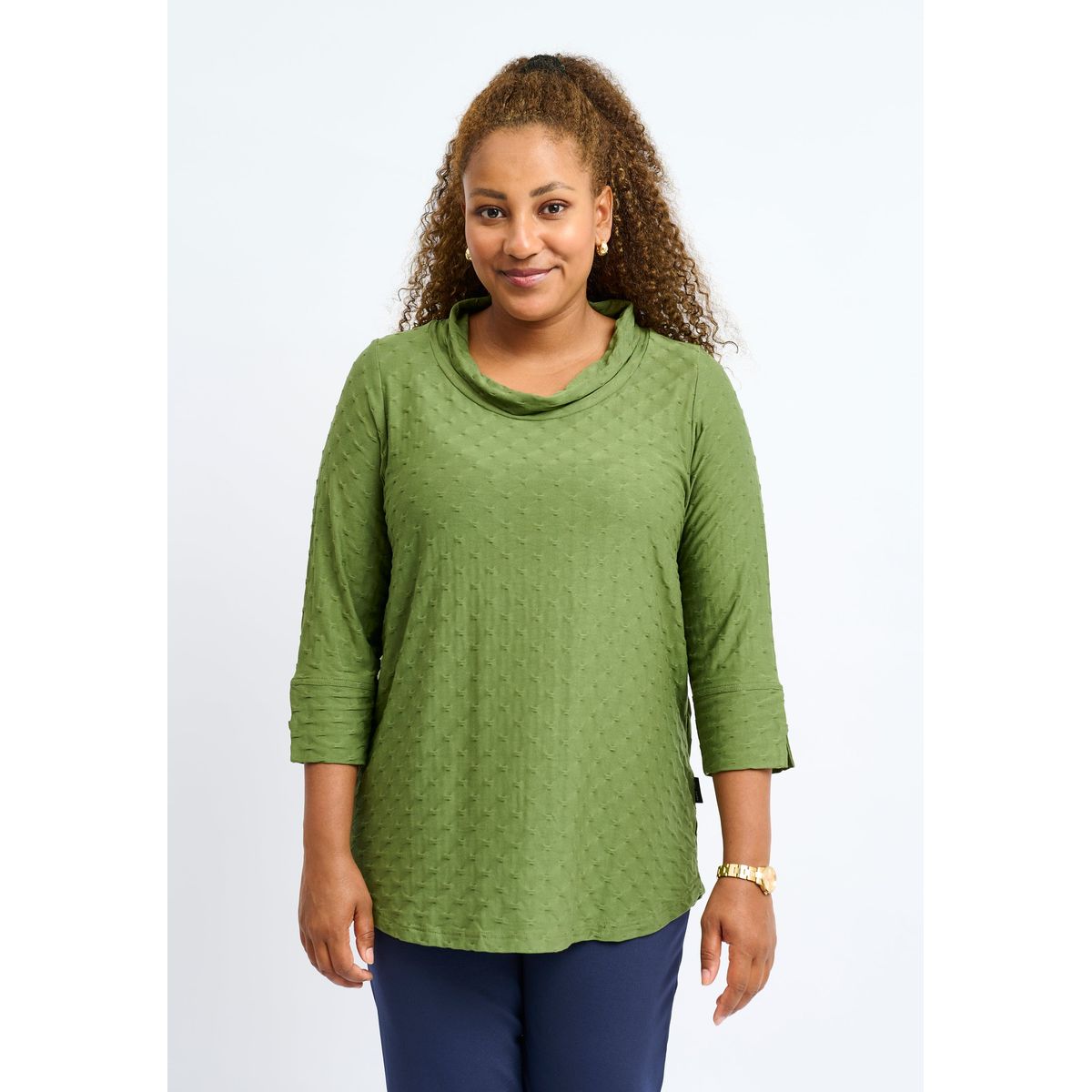 Pont Neuf - Bluse - Pnsteffi - Forest Green - Xl/48-50