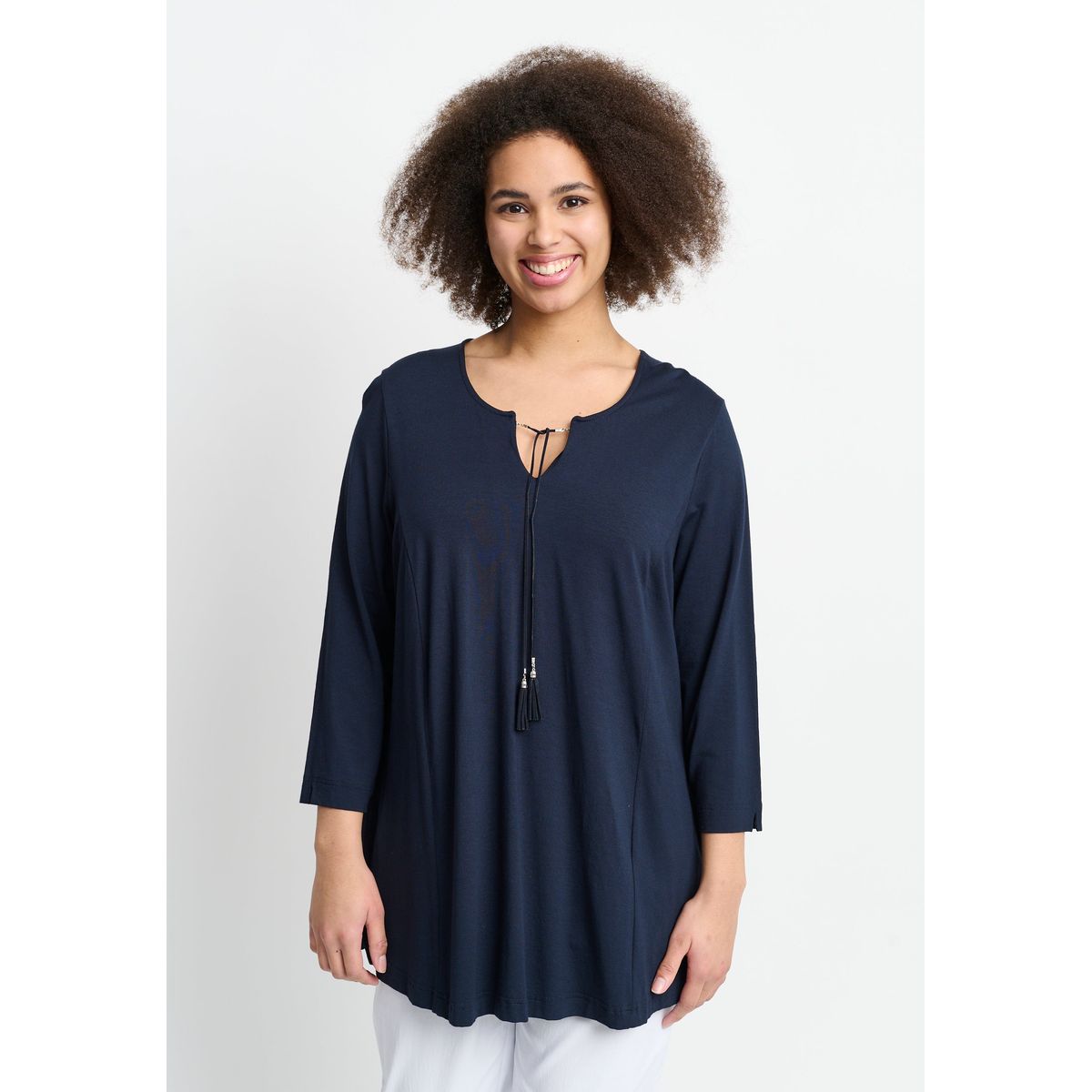 Seshirt Noos - Navy - Bluse - 48