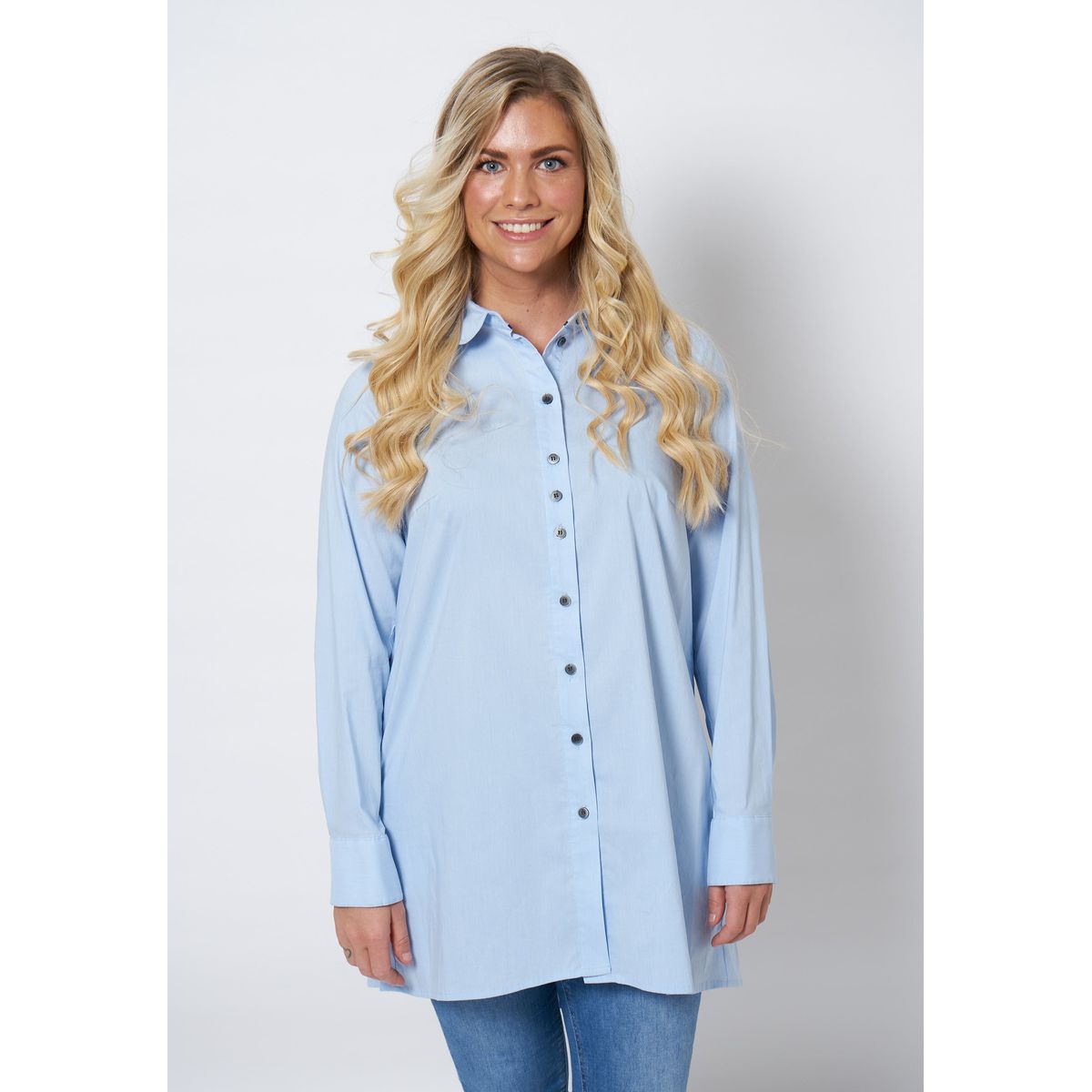 Shjennifer Lou - Light Blue - Skjorte - 50