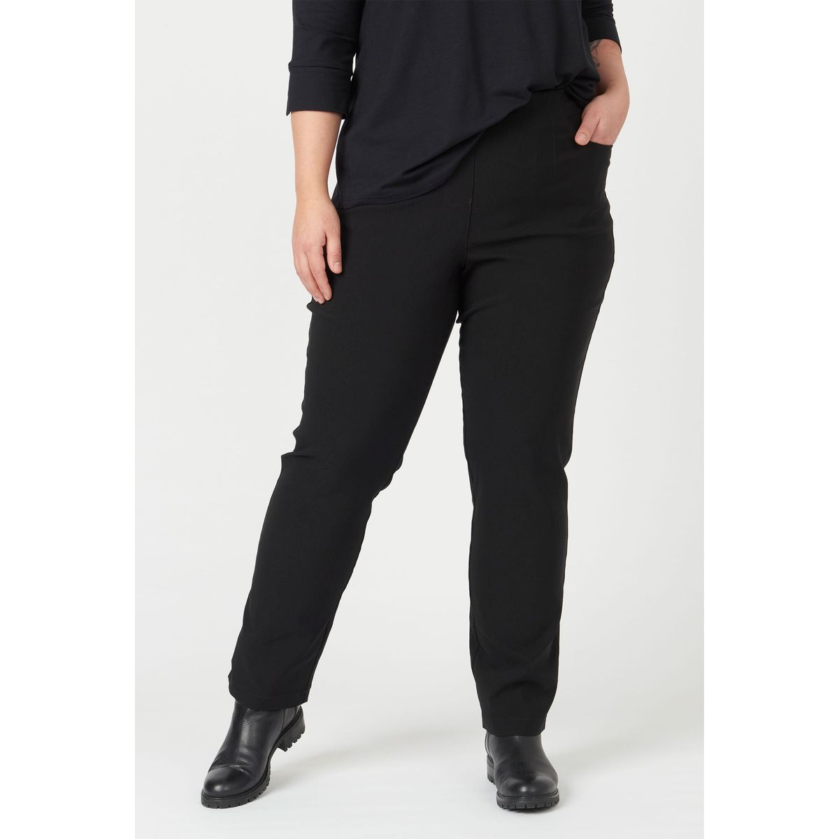 Setrouser Sara Noos - Black - Bukser - 46