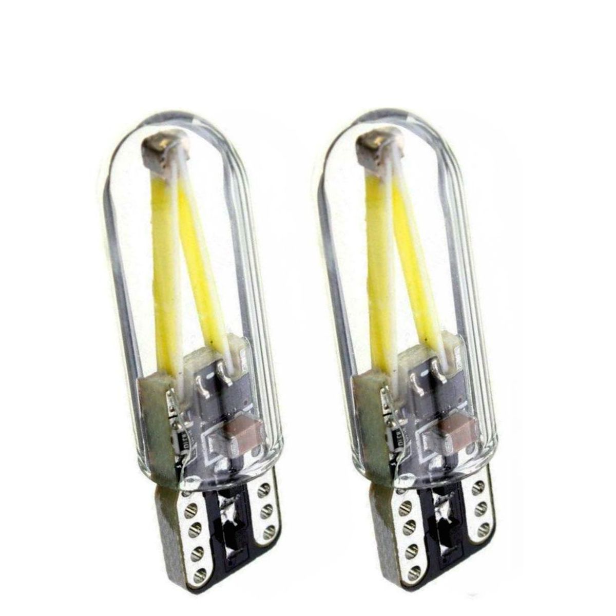 T10 W5W LED Filament pære - 12v - Dinled - Auto pærer