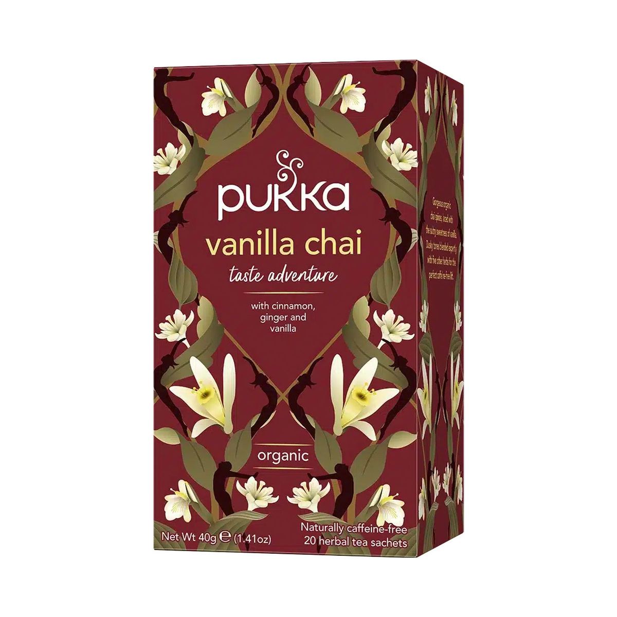 Pukka Chai Vanilla, Organic - 20 stk - brev te