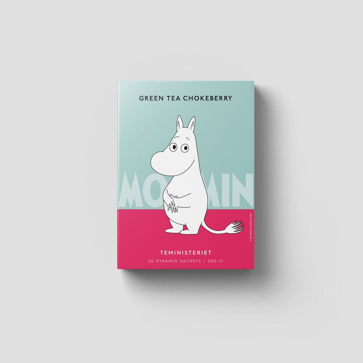 Moomin Green Tea Chokeberries - 20 stk - brev te