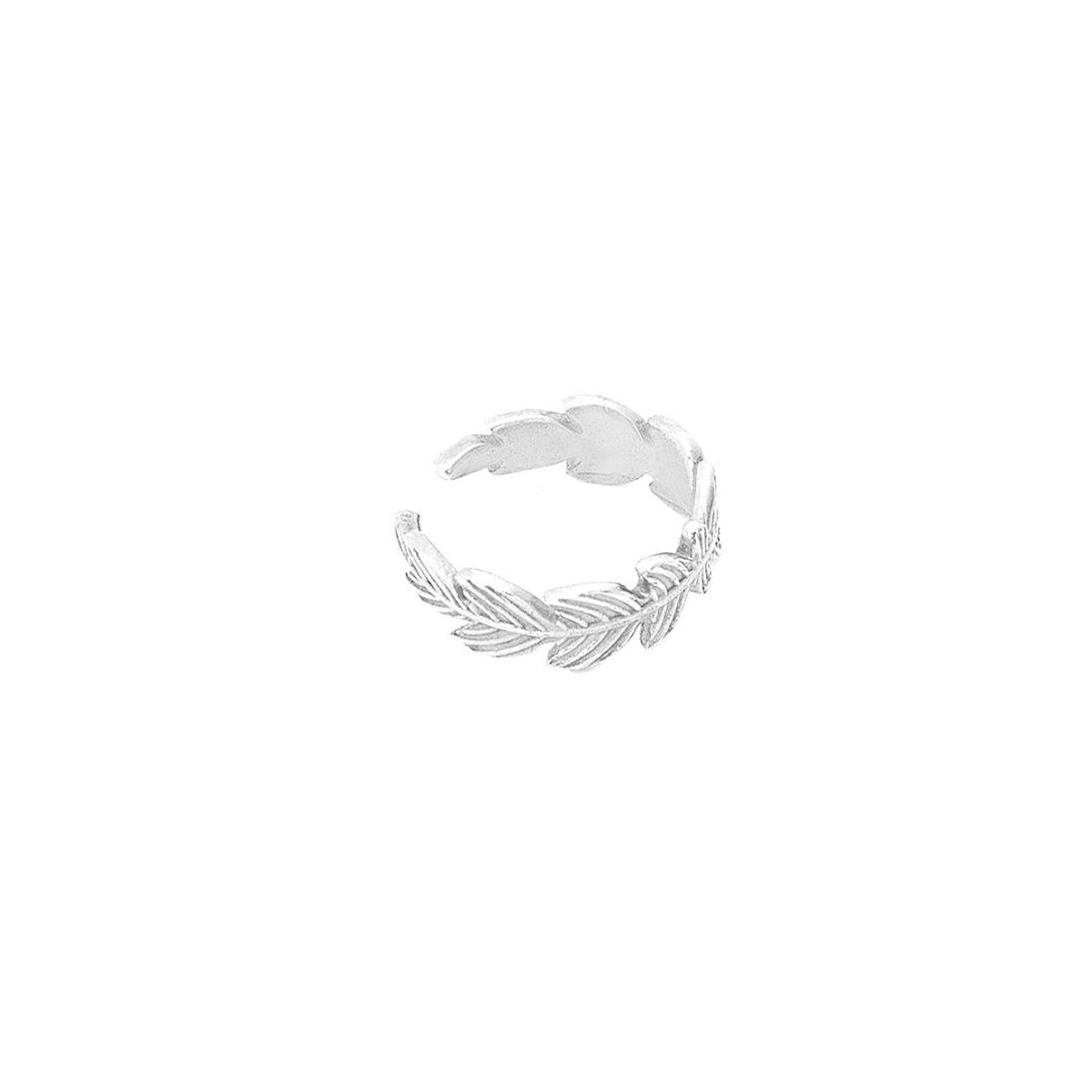 Cuff / Ørering - #FeatherCuff - Onesize regulerbar størrelse - Sterling sølv