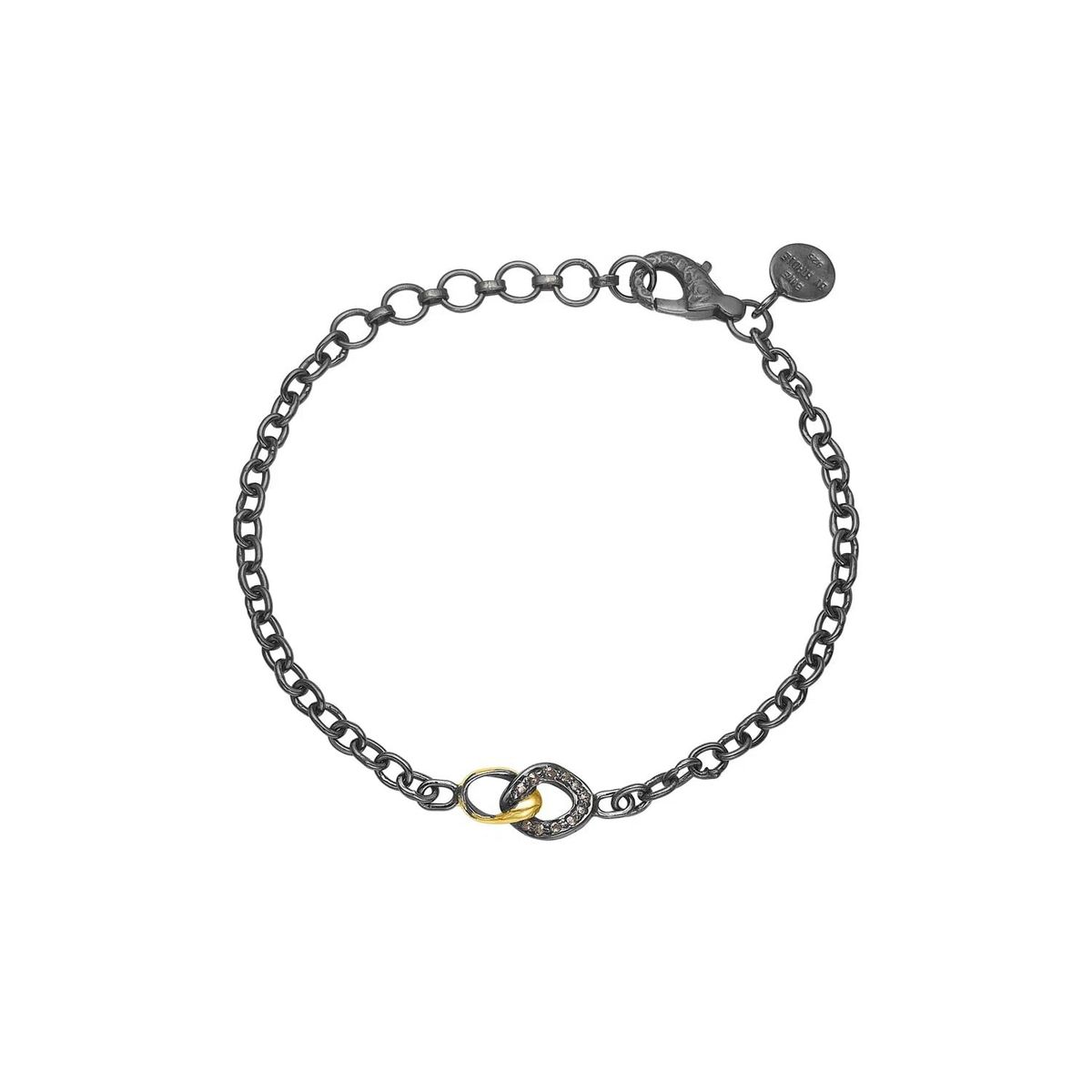 ByBirdie - Brac armbånd med guld og diamanter - 50301270k