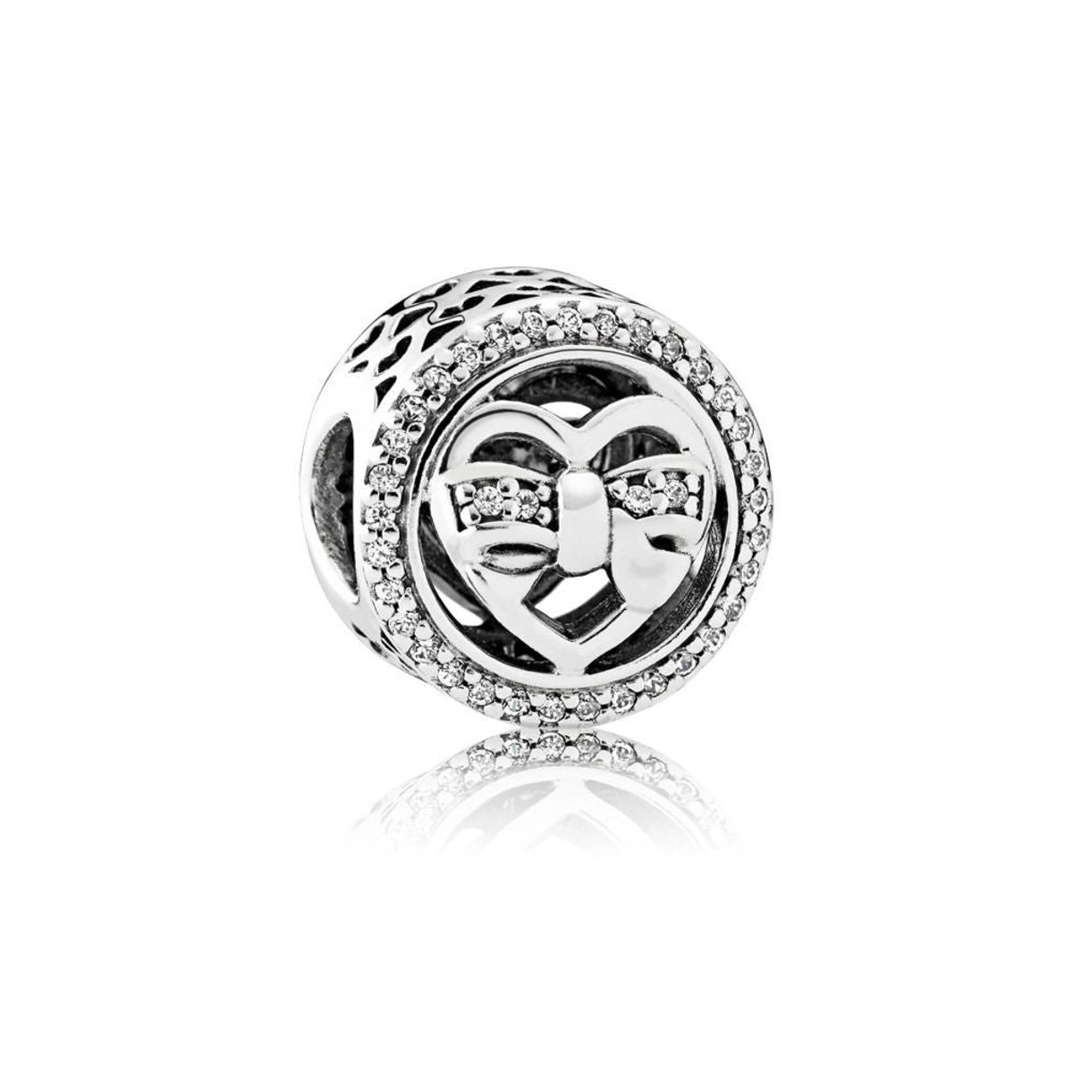 Pandora - Love Ties sølv charm 792146cz