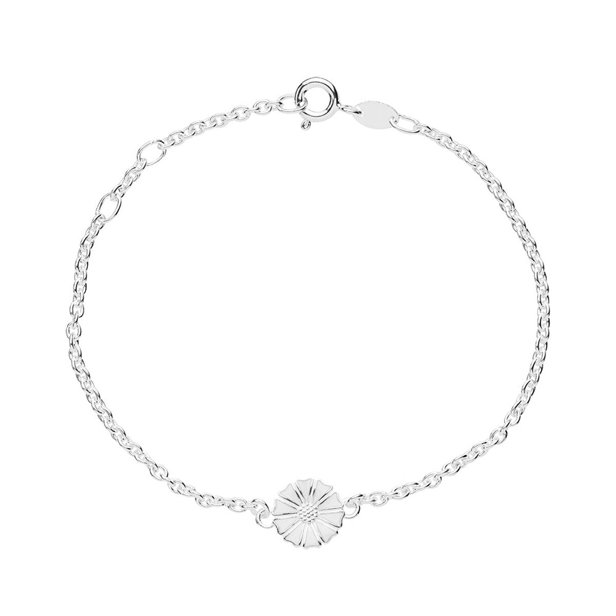 Lund Copenhagen - Marguerit armbånd i sølv, 9mm - 901009-h