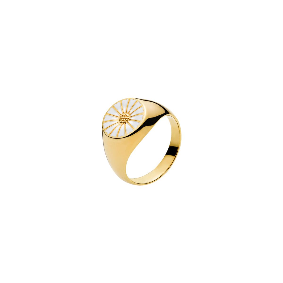 Lund Copenhagen - Marguerit signetring, 11mm - 907211-m