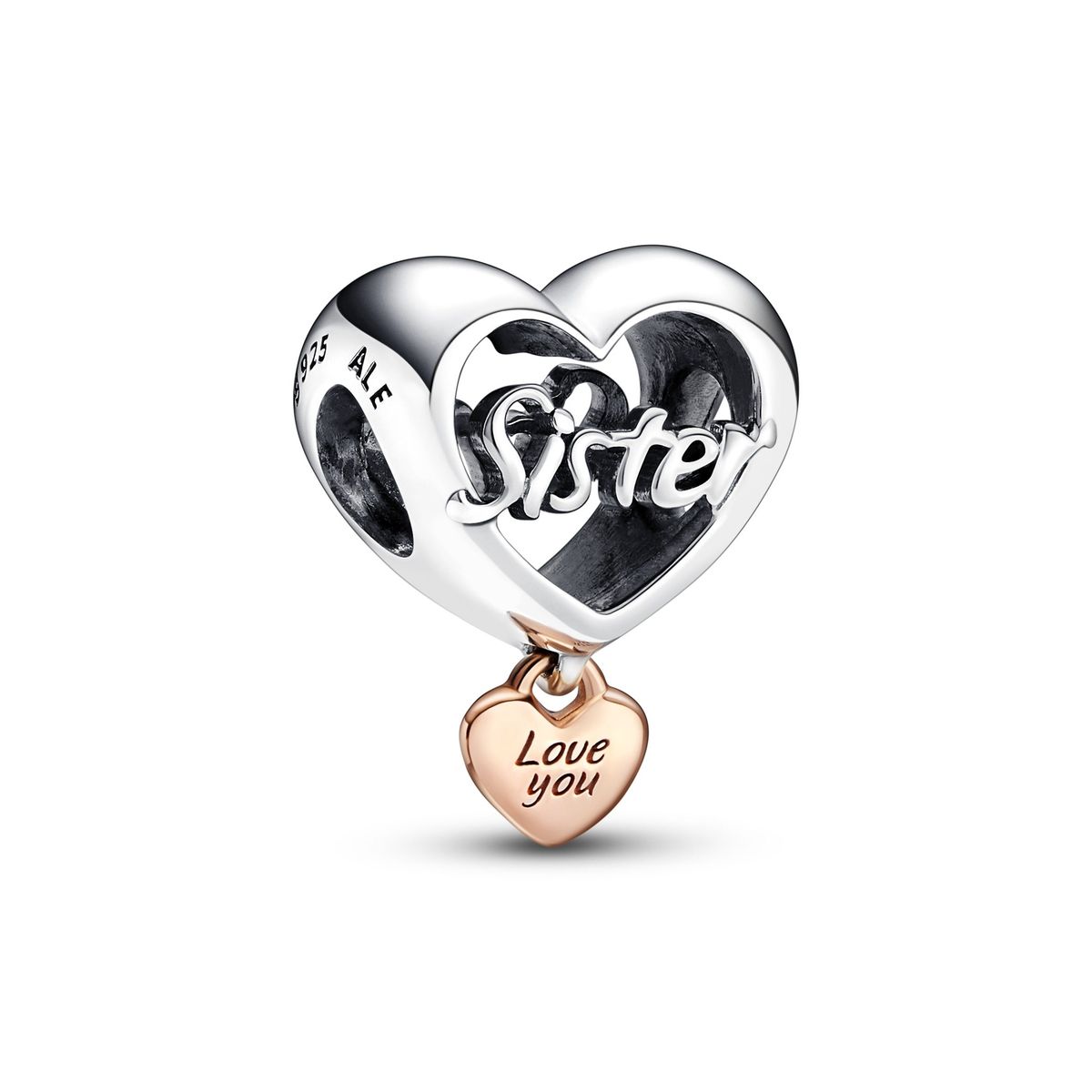 Pandora - Sister Charm i sølv - 782244c00