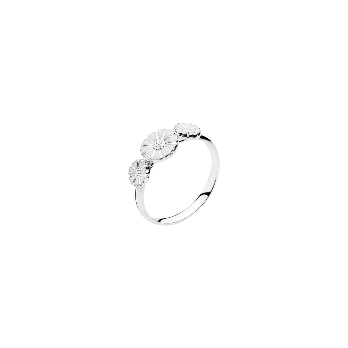 Lund Copenhagen - Marguerit ring med 3 blomster - 907075-3-h