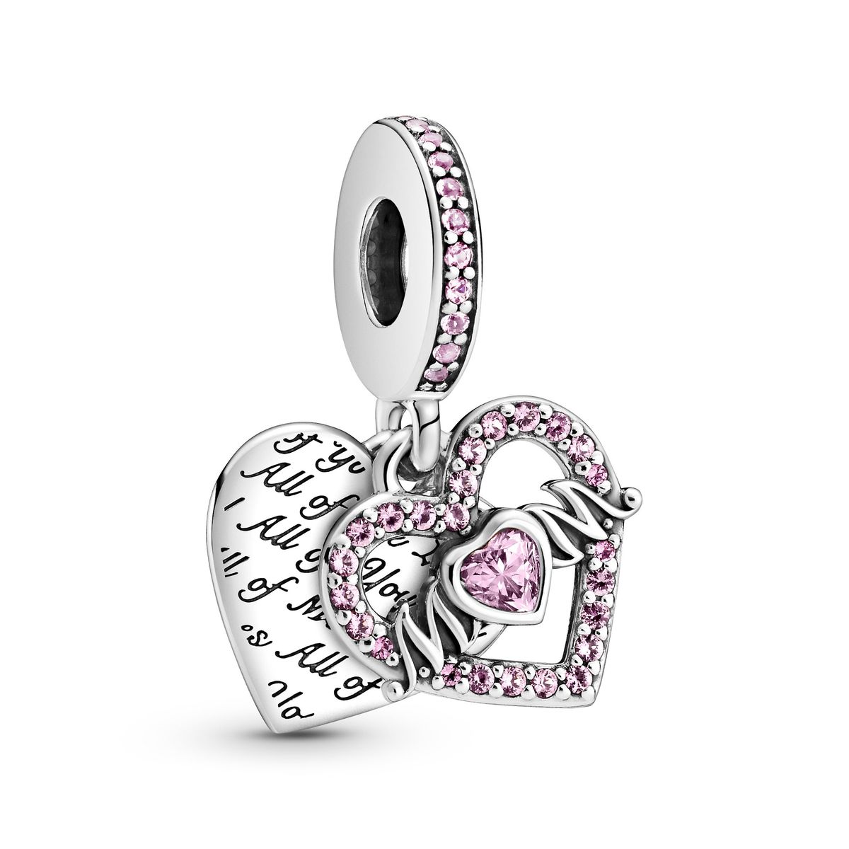 Pandora - Hjerte og mor charm - 799402c01