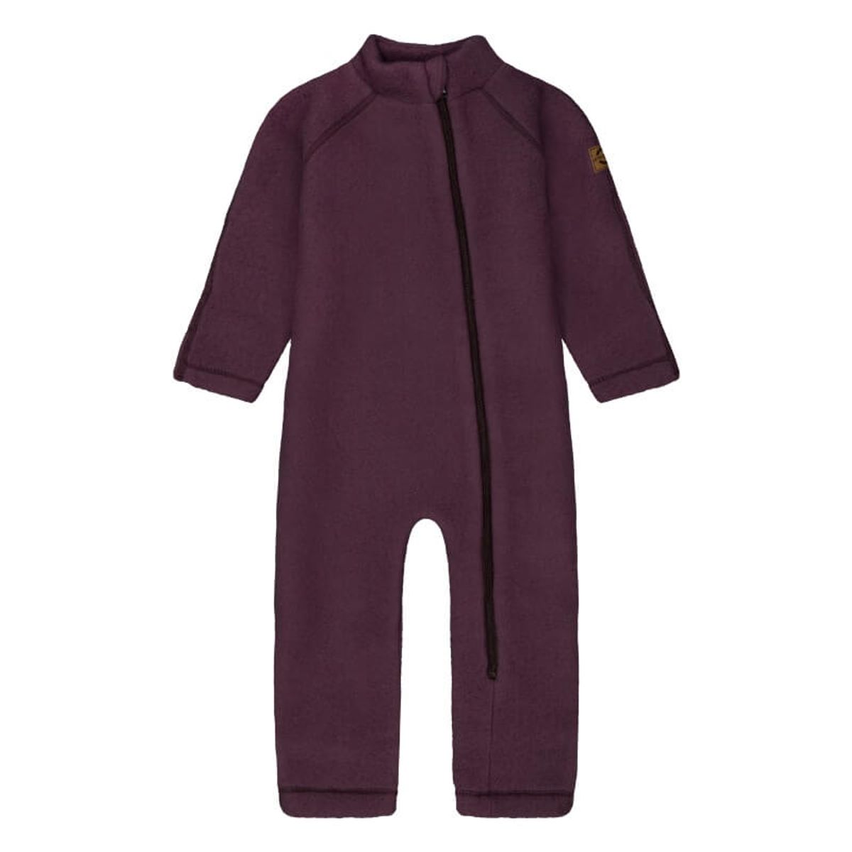 Mikk-Line - Køredragt Wool Baby Suit - Huckleberry - 80