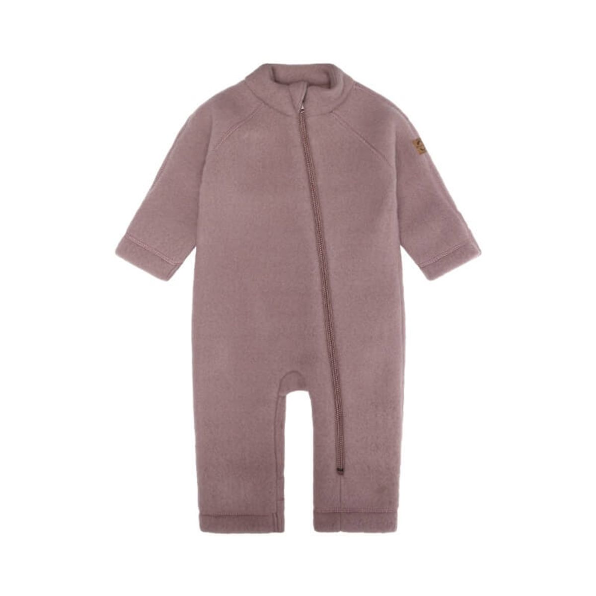 Mikk-Line - Wool Baby Suit - Twilight Mauve - 68