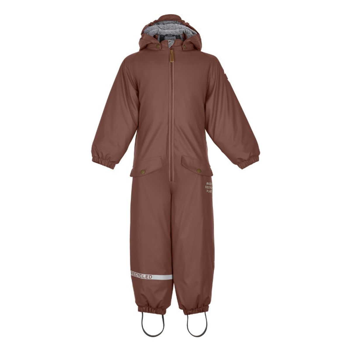 Mikk-Line - PU Snow Suit Recycled Junior Flyverdragt - Mink - 110