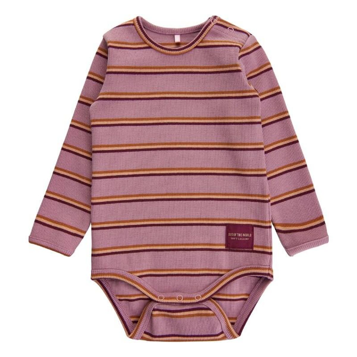 Soft Gallery - Galileo Stripe LS Body - Lilas - 68/6 mdr.