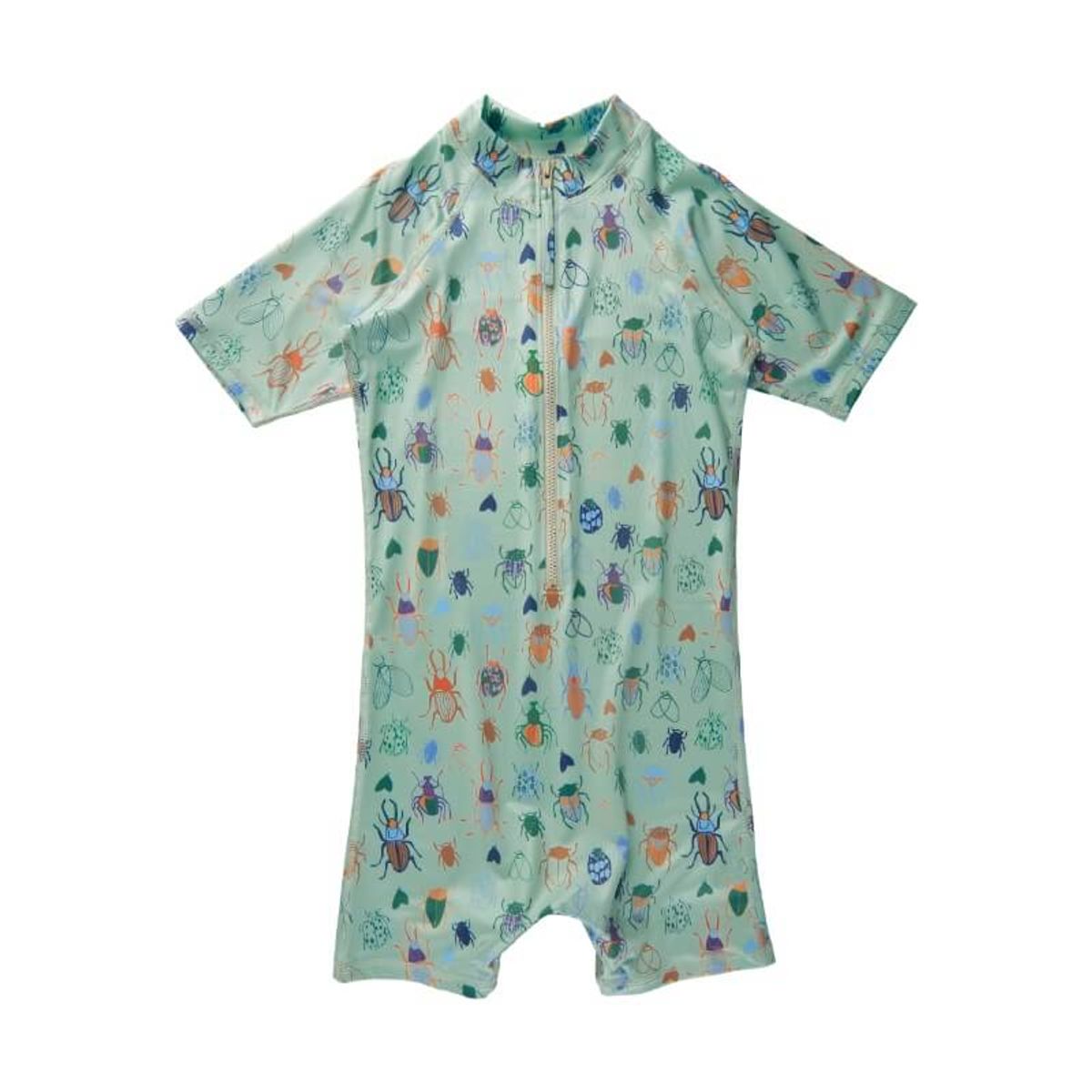 Soft Gallery - Badedragt SG Jay Bugs Sunsuit - Misty Jade - 5 år