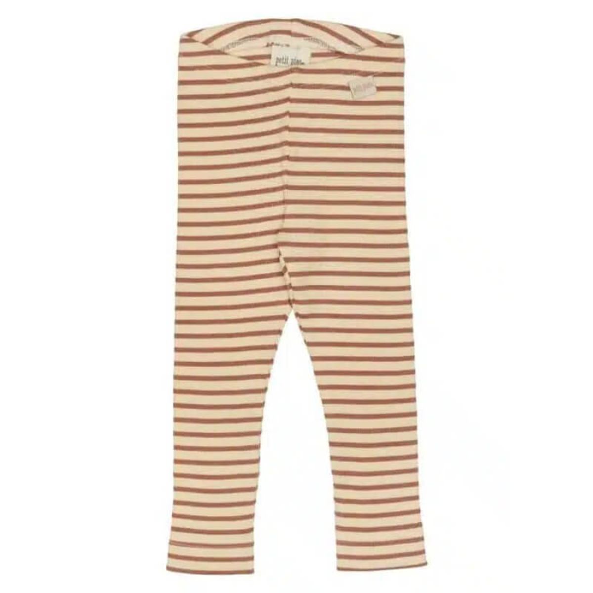 Petit Piao - Leggings Modal Striped - Latte/Cream - 86