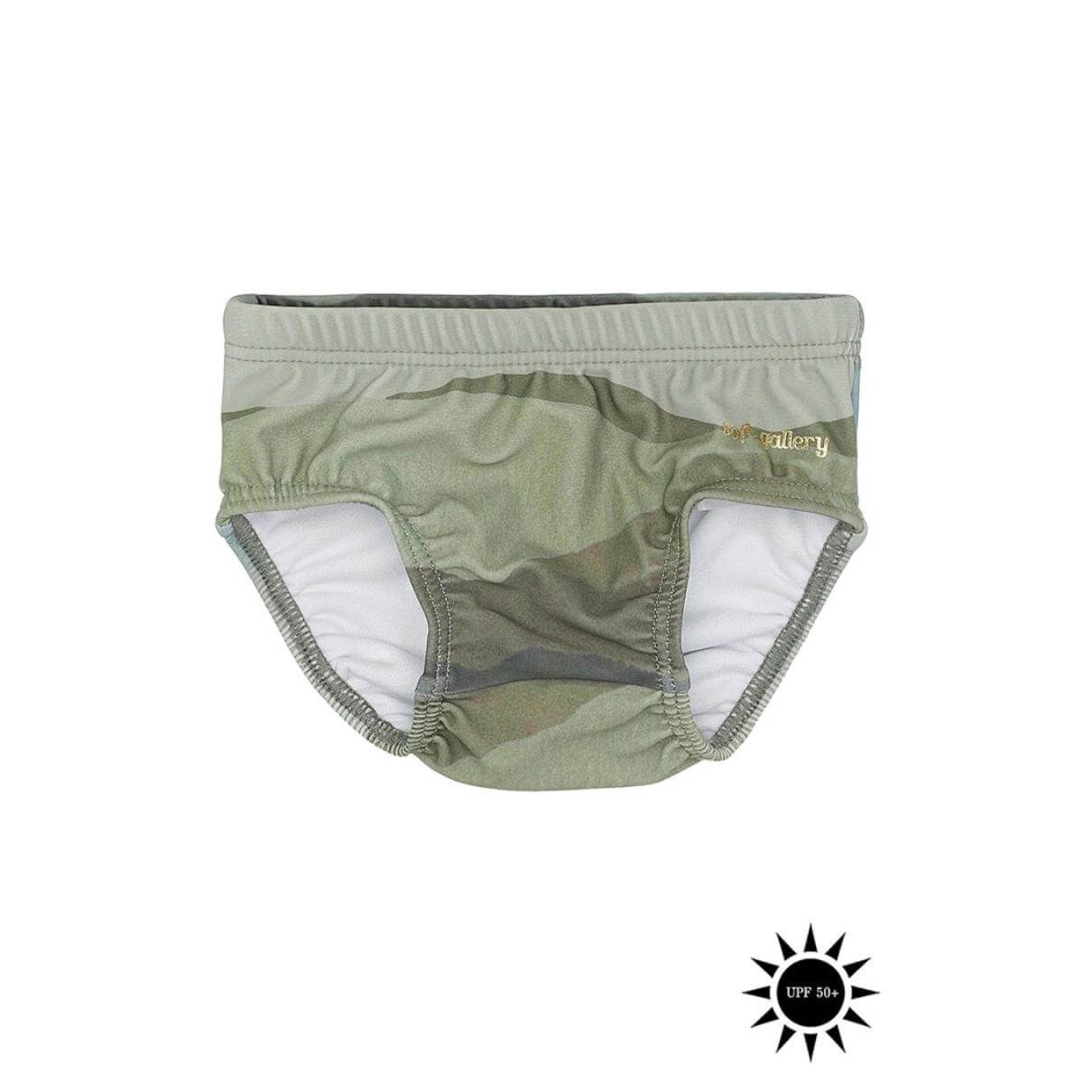 Soft Gallery - Badebukser Mika Swim Pants - AOP Landscape - 68/6 mdr.