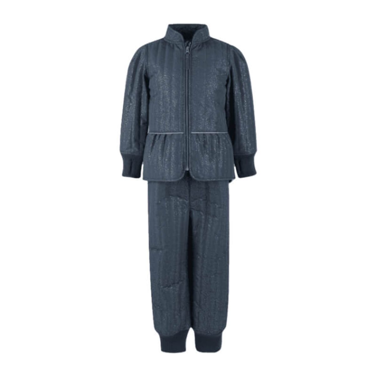 En Fant - Thermal Set W. Fleece Lining - Parisian Night - 104