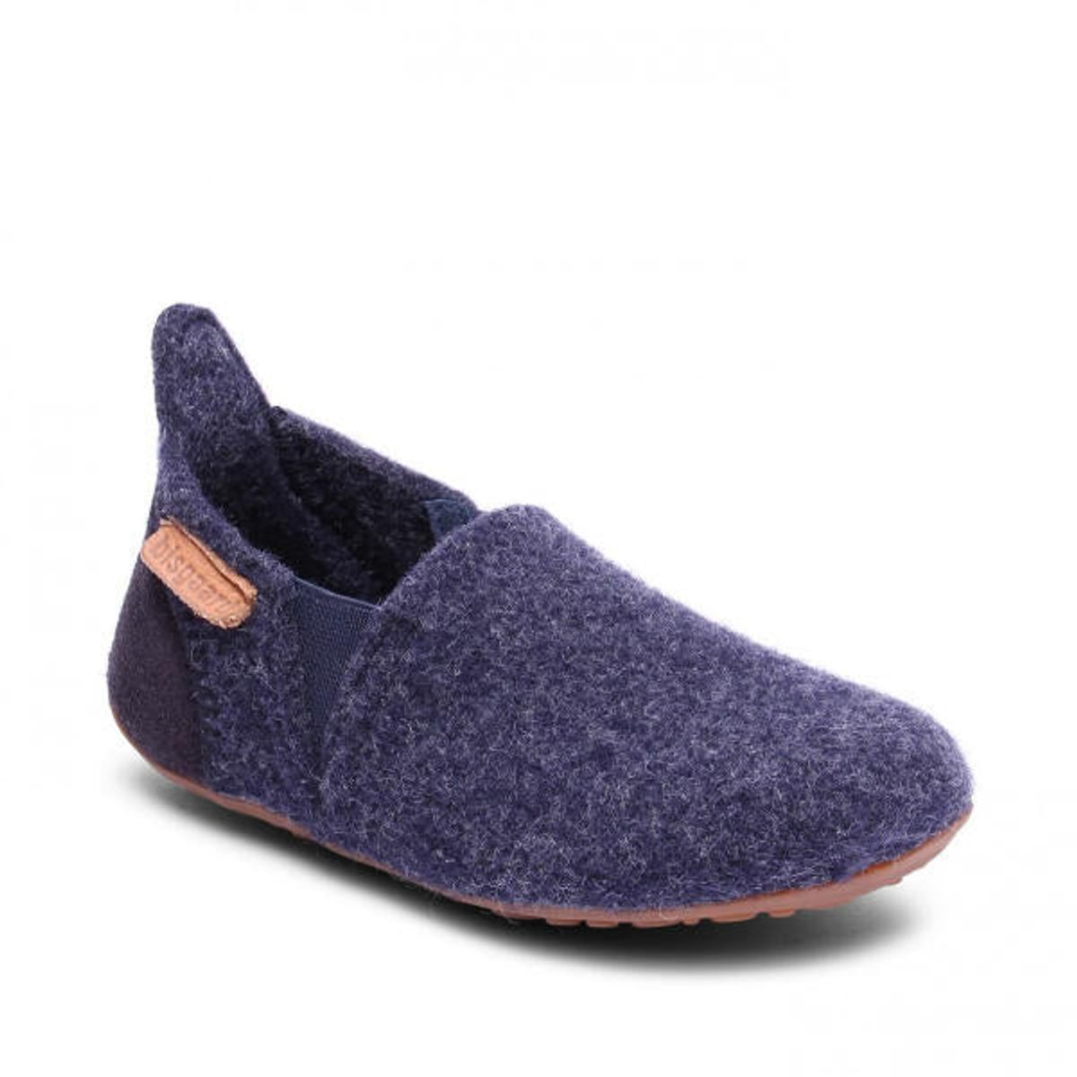 Bisgaard - Uldhjemmesko Wool Sailor - Blue - 30