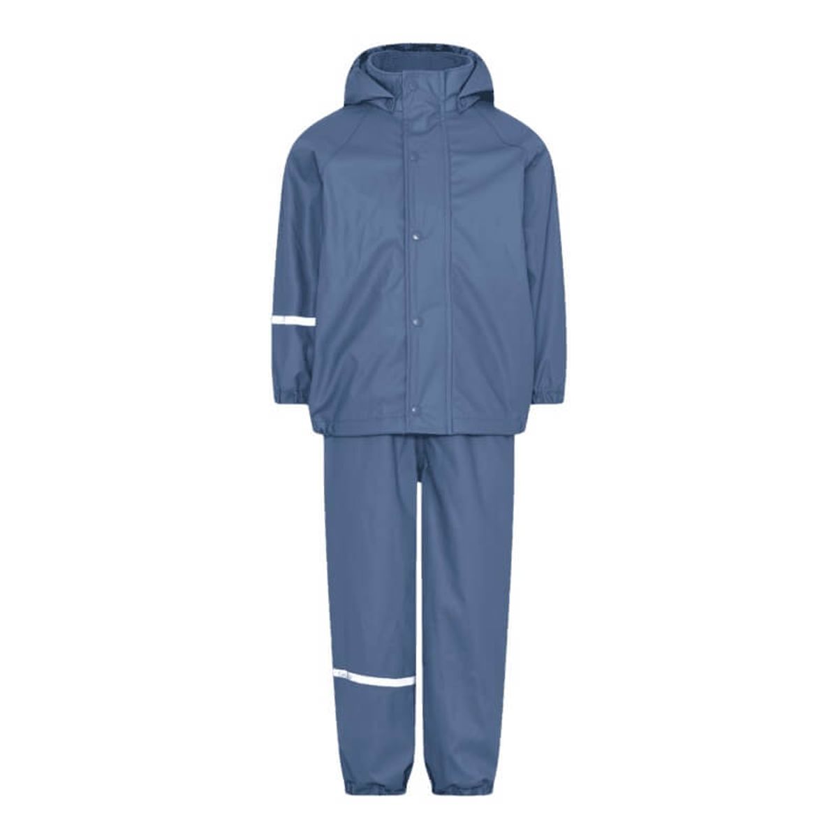 CeLaVi - Rainwear Set Solid w. fleece - China Blue - 80