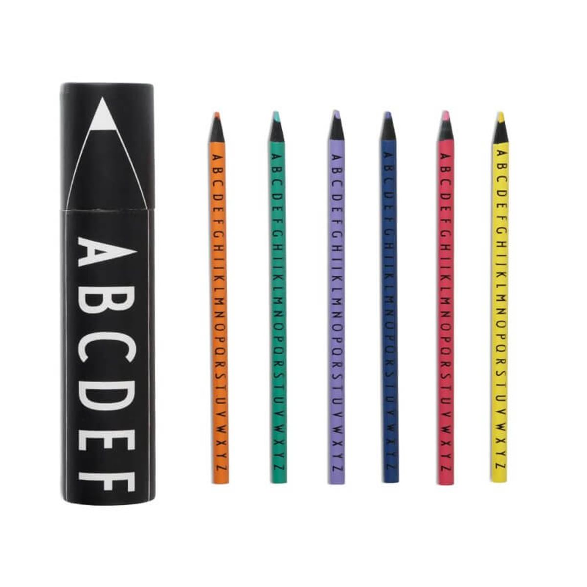 Design Letters - - Colored Crayons - COLOUR - One size