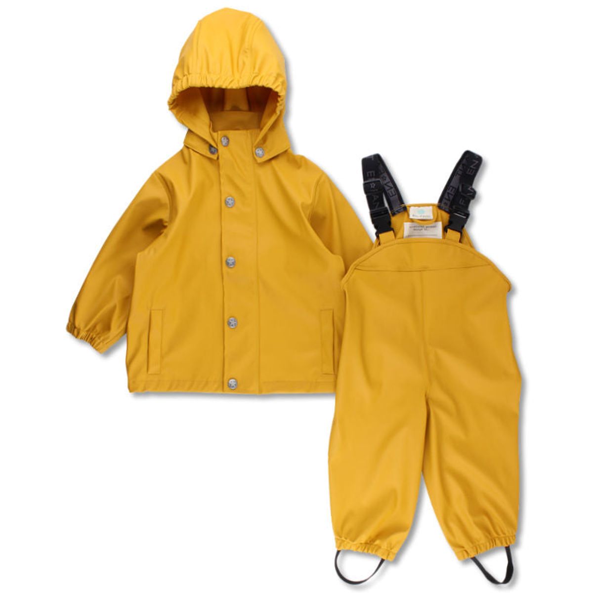 En Fant - Regntøj - Gate Rainwear m/sele - Nugget Gold - 80