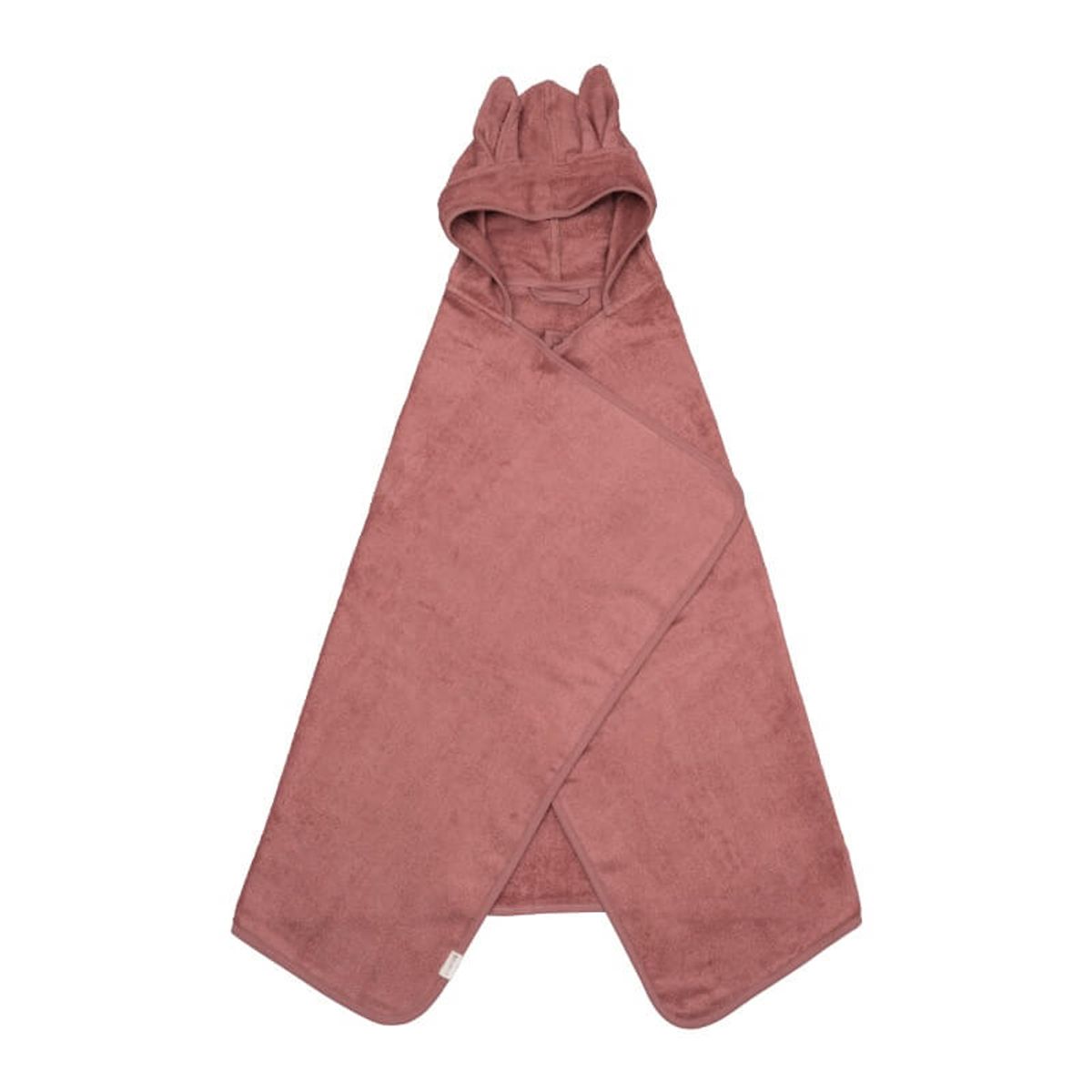 Fabelab - Hooded Junior Towel Bunny - Clay - One size