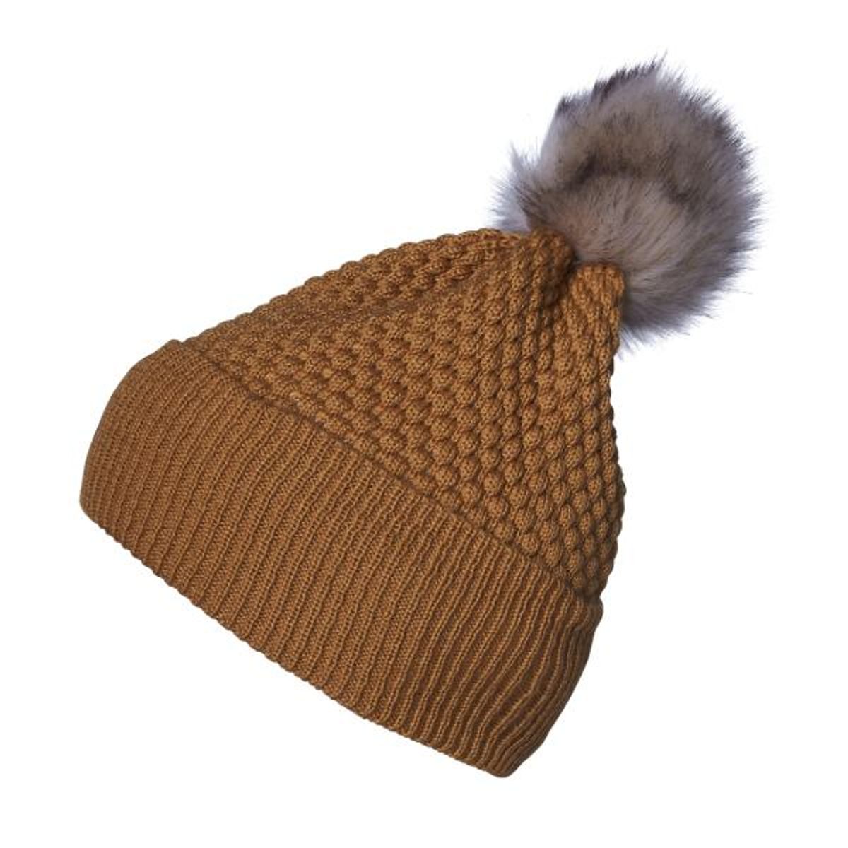 MP Denmark - Chunky Oslo Beanie W Hue - Cinnamon - 47/49 (9 mdr.-2 år)