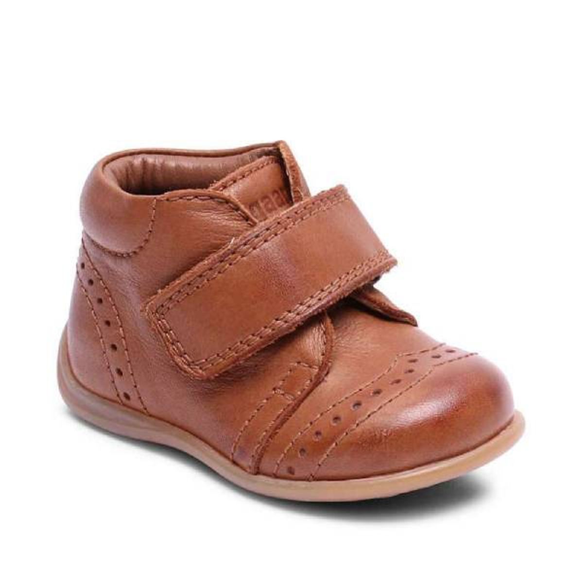 Bisgaard - Prewalker Begyndersko Velcro - Cognac - 19