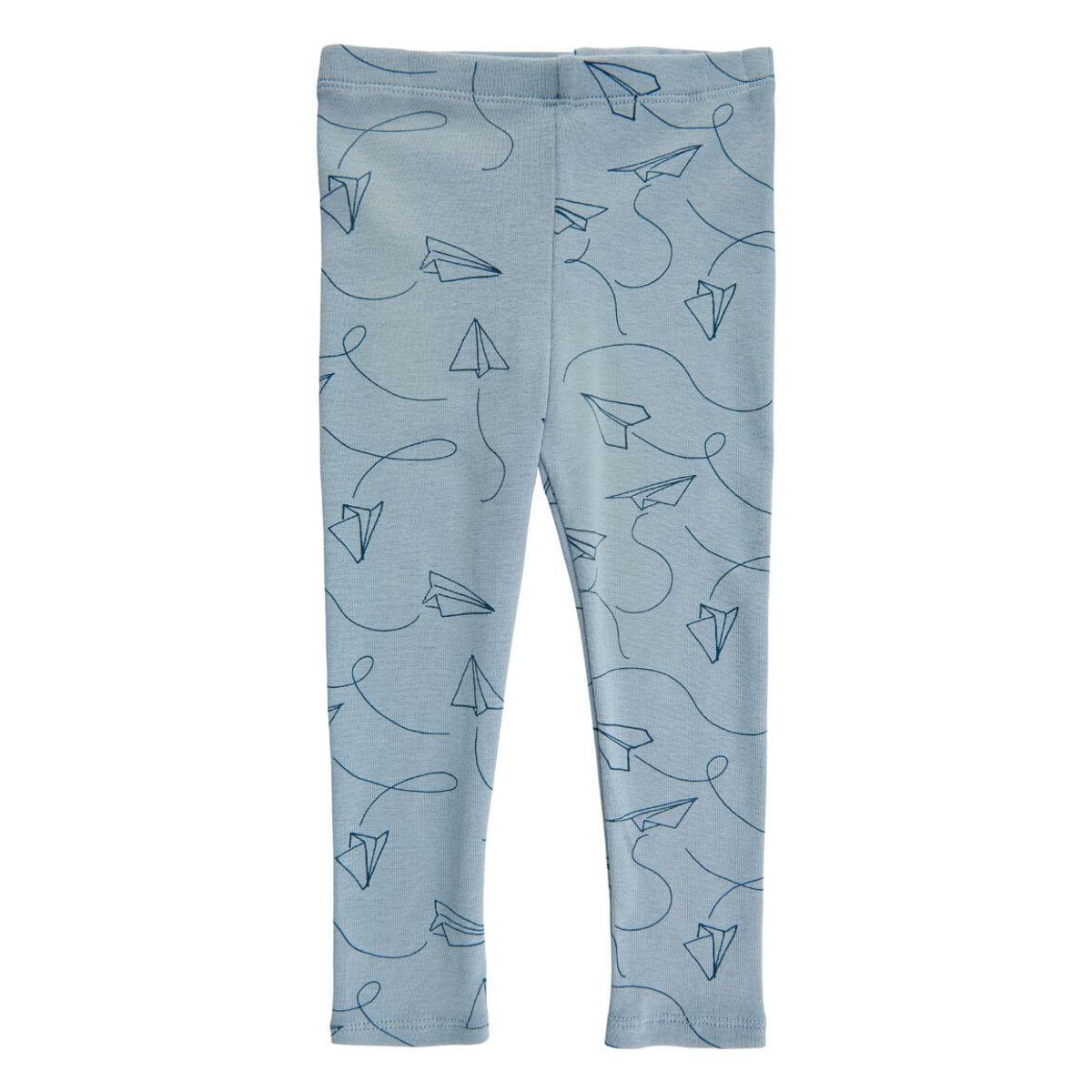 Soft Gallery - Paula Paper Plane Leggings - Dusty Blue - 74/9 mdr.