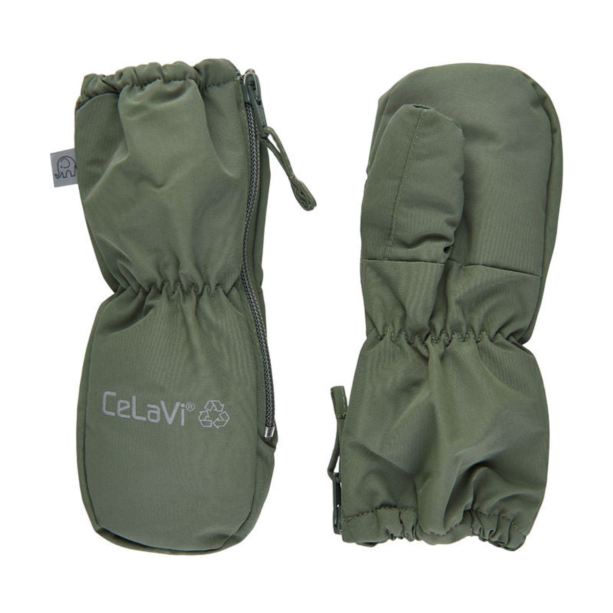 CeLaVi - Solid Luffer m. Fleece - Thyme - 98