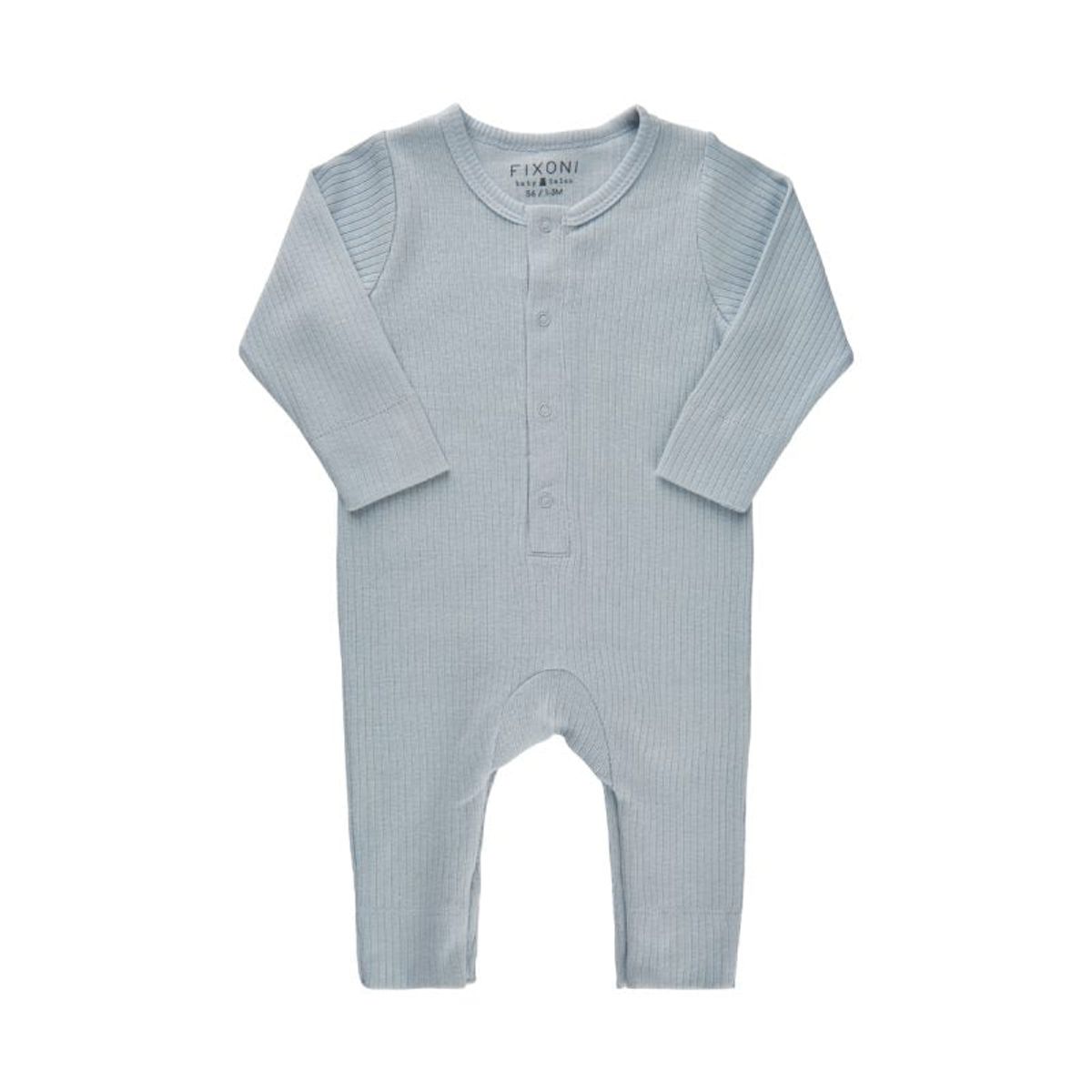 Fixoni - Heldragt Romper LS - Baby Blue - 56