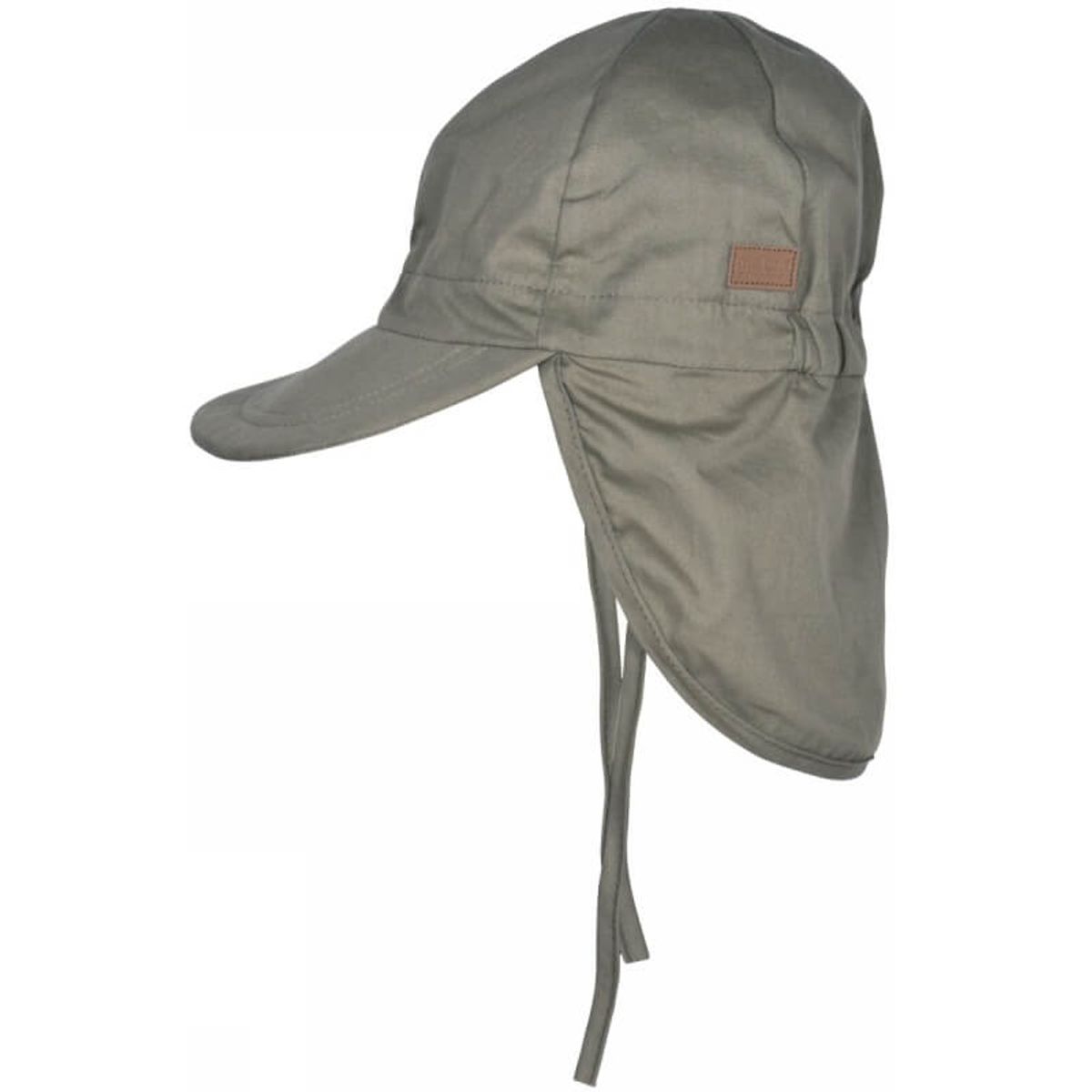 Melton - Cap w/neck Solid colour UV30 - Dark Olive - 49 (1/2 år)