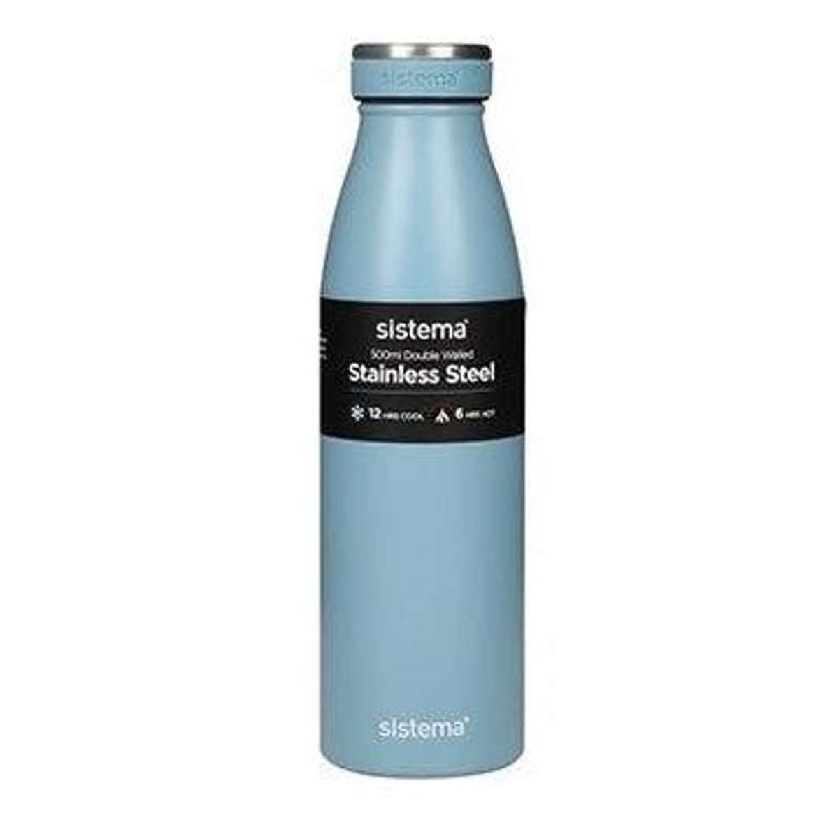 Sistema Termoflaske - Rustfrit Stål - 500ml - Coast Blue