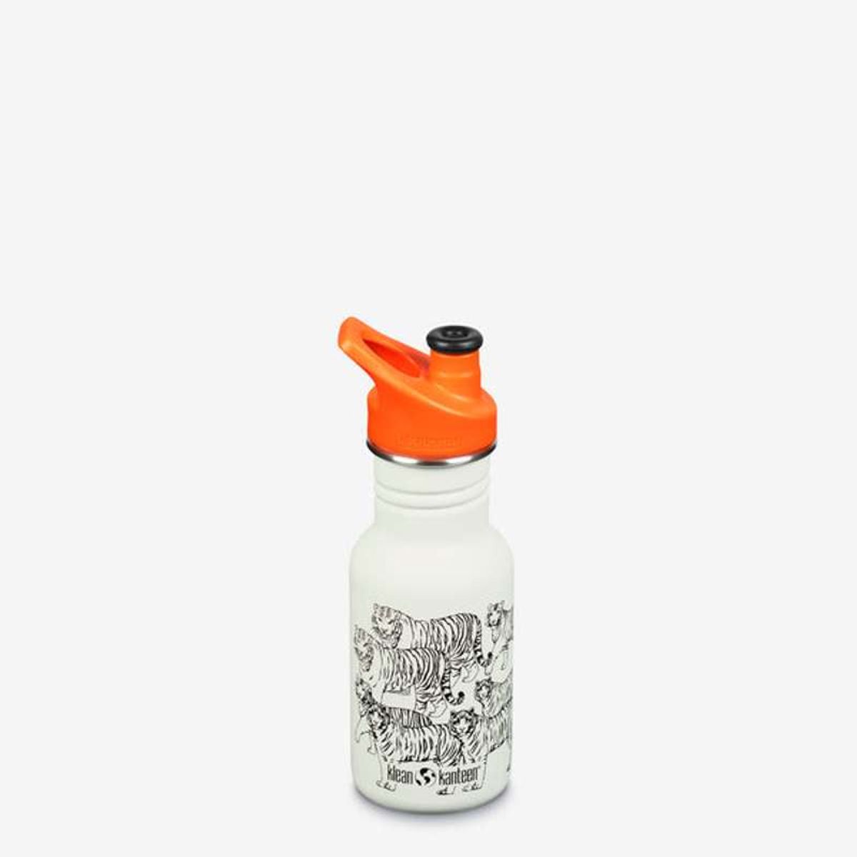 Klean Kanteen Classic Drikkedunk - Kid SportCap - 355ml - Tigers