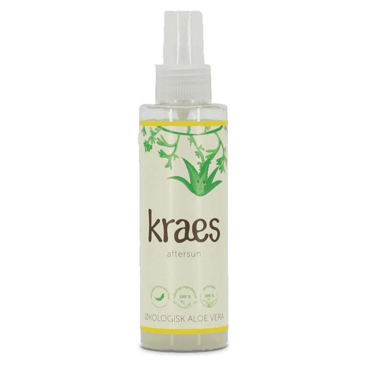 KRAES Aftersun m. Økologisk Aloe Vera - 150ml