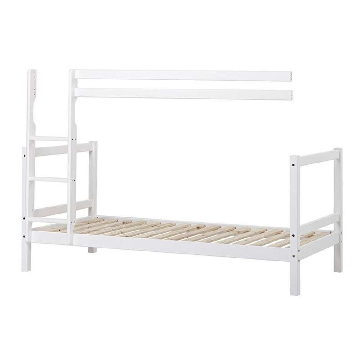 Hoppekids ECO Dream - Modul til Køjeseng 150 cm. - 90x200 cm. - Hvid