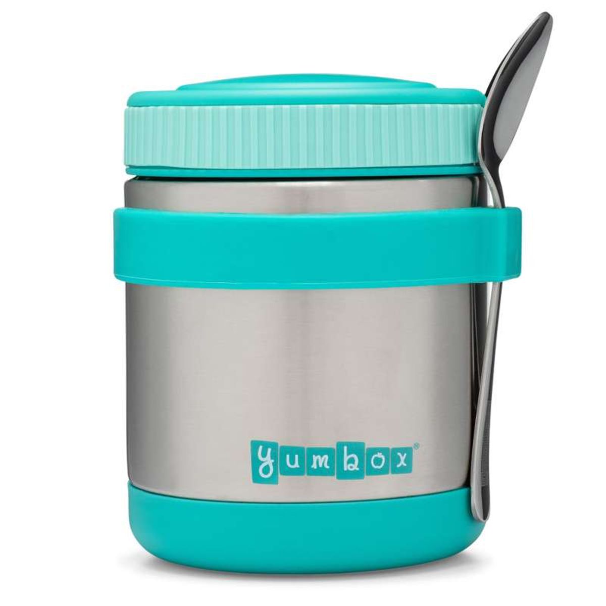 Yumbox Zuppa Termo Madbeholder m. Ske - 415 ml. - Caicos Aqua