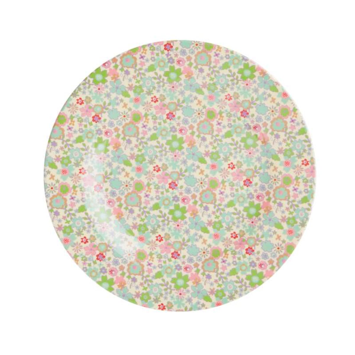 RICE Tallerken - Lille - Pastel Fall Floral Print