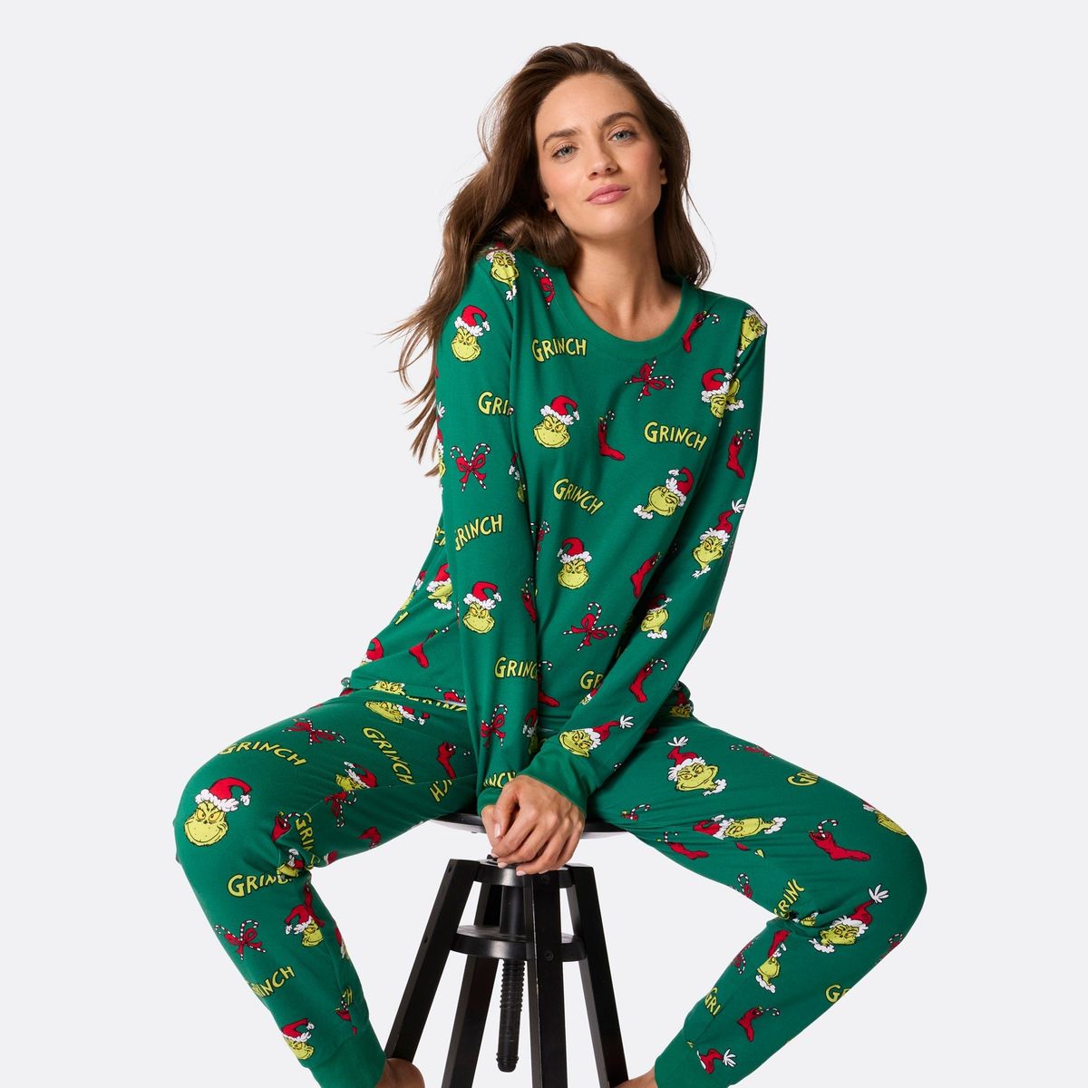 The Grinch Julepyjamas Dame