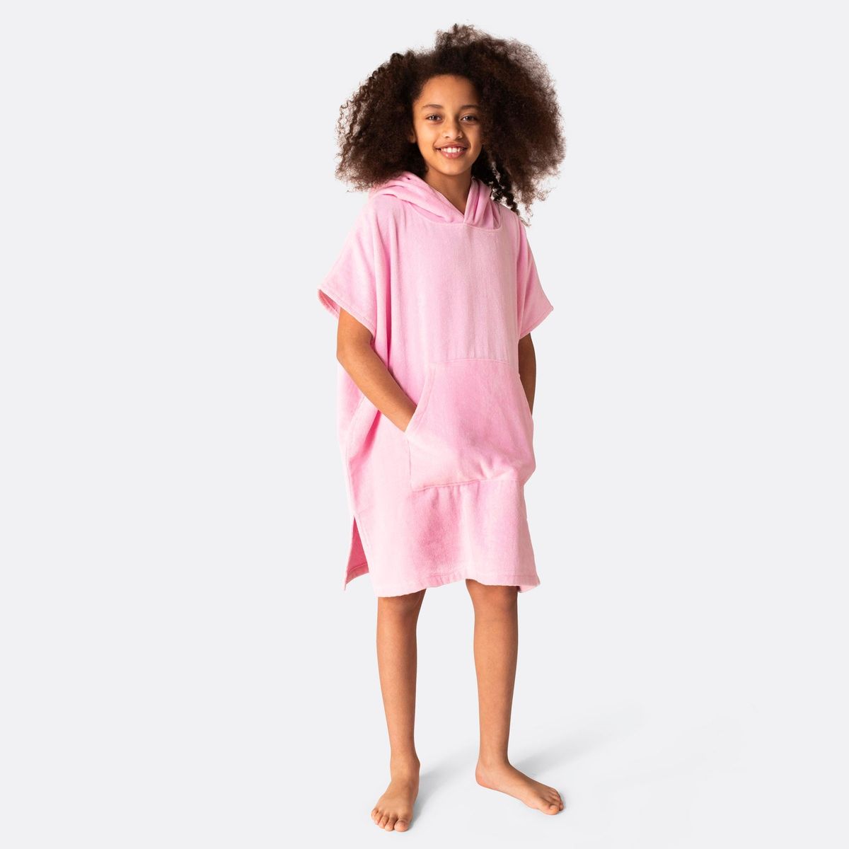 Børn | Tyggegummi Pink Badeponcho Børn