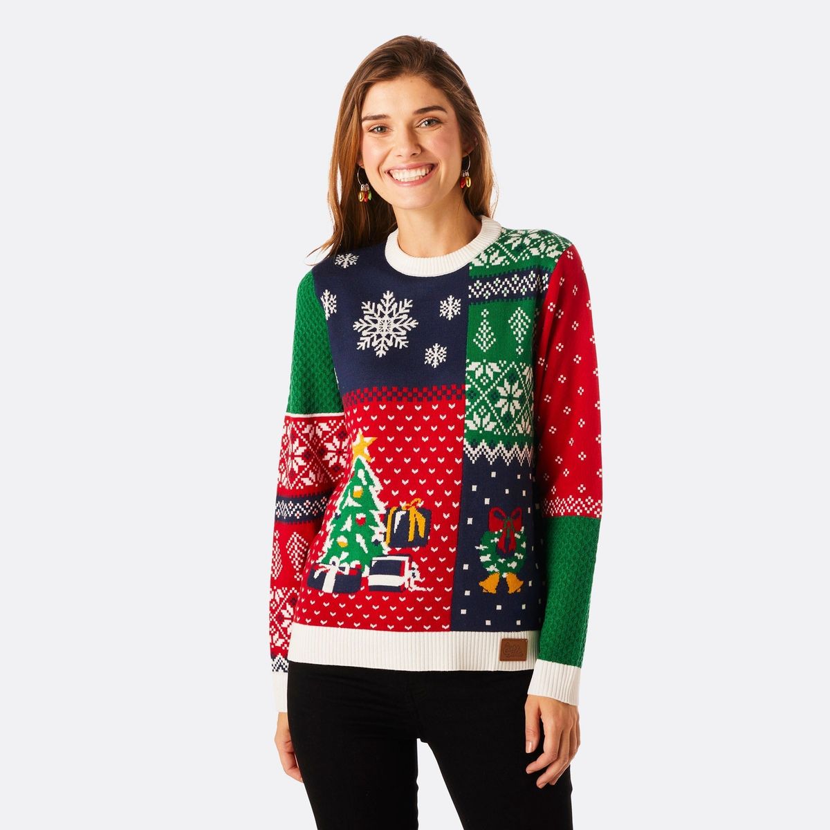 Retro Julesweater Dame